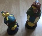 ASTERIX - 2 OUDE BEELDJES, Verzamelen, Stripfiguren, Ophalen of Verzenden, Asterix en Obelix, Zo goed als nieuw, Beeldje of Figuurtje