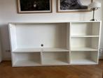 Interlubke Studimo tvkast wit wandkast, Ophalen, Gebruikt, 100 tot 150 cm, 25 tot 50 cm