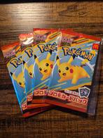 4x Japanse McDonald's Pokémon Promo Boosterpacks, Hobby en Vrije tijd, Ophalen of Verzenden