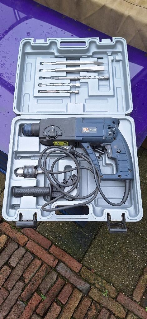 Klopboormachine, Doe-het-zelf en Verbouw, Gereedschap | Boormachines, Ophalen, 600 watt of meer, Boor- en/of Breekhamer, Nieuw