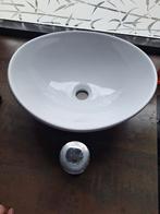 Witte waskom - Stijlvol en modern, Ophalen of Verzenden, Gebruikt, Wasbak of Wastafel