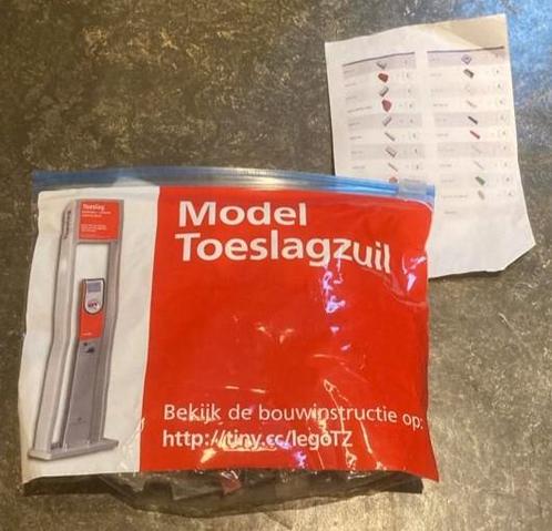 Intercity direct Fyra toeslagpaal van lego (collectors item), Verzamelen, Spoorwegen en Tramwegen, Zo goed als nieuw, Trein, Ophalen of Verzenden