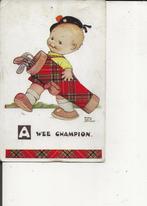 Illustrator Lucie Attwell De Golf-Kampioen 1953, 1940 tot 1960, Gelopen, Sport en Spel, Ophalen of Verzenden