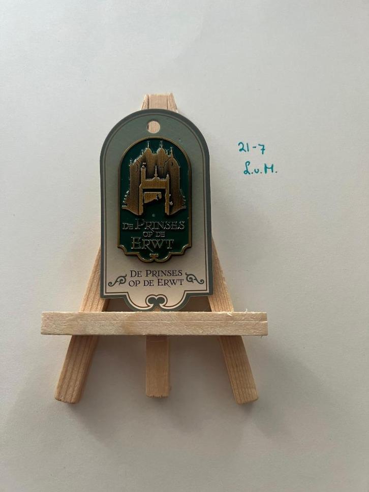 Efteling pin - EPP 485 - De Prinses op de Erwt, Verzamelen, Efteling, Nieuw, Button of Speldje, Ophalen of Verzenden