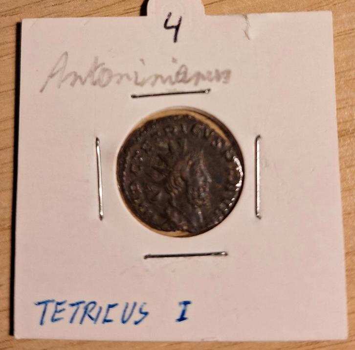 Romeinse munt, Antoninianus van Tetricus I, Postzegels en Munten, Munten | Europa | Niet-Euromunten, Losse munt, Overige landen