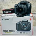 Canon EOS 4000D Set + WiFi + Lens 18-55 mm Nieuwstaat, 18 Megapixel, Spiegelreflex, Canon, Ophalen of Verzenden