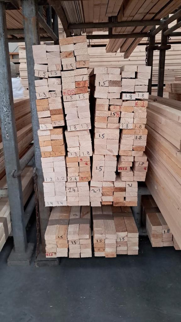 Partij panlatten 2,2x5 Diverse lengtes, Tuin en Terras, Palen, Balken en Planken, Ophalen