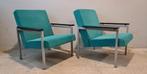 Twee vintage, design fauteuils Gijs van der Sluis. Model 30, Ophalen, Gijs van der Sluis, Twee