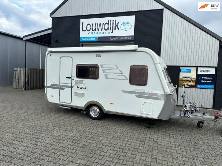 ERIBA Nova 435 '07 (mover, Fransbed), Caravans en Kamperen, Caravans, Bedrijf, tot en met 4, 1000 - 1250 kg, Treinzit, Eriba, Lengtebed