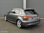 Audi A3 Sportback 1.4 TFSI S-LINE/150PK/CRUIS/NAV/LED/APPLE/, Auto's, Zwart, Leder en Stof, Bedrijf, 1240 kg