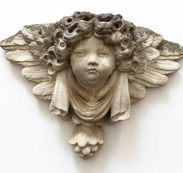Muurconsole cherubijn - 1830 beschikbaar voor biedingen