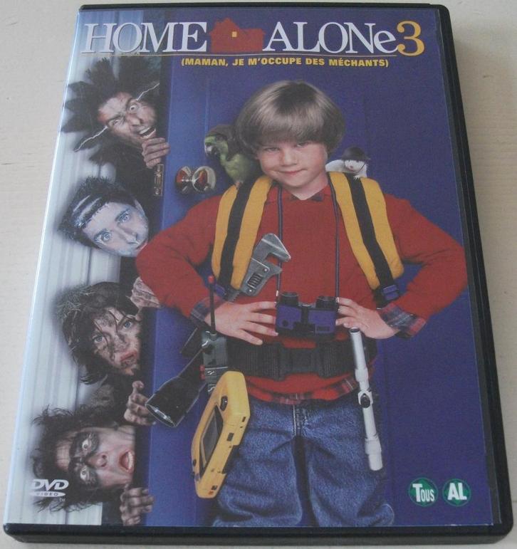 Dvd *** HOME ALONE 3 ***, Cd's en Dvd's, Dvd's | Kinderen en Jeugd, Zo goed als nieuw, Film, Komedie, Alle leeftijden, Ophalen of Verzenden