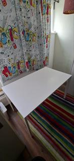 Witte Bureau Tafel - Melltorp IKEA, Ophalen, Rechthoekig, 50 tot 100 cm