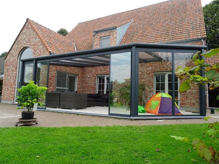 Complete aluminium veranda’s in elke gewenste maat leverbaar, Tuin en Terras, Overkappingen, Nieuw, Veranda, Ophalen of Verzenden