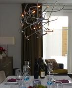 Moderne Hanglamp, Huis en Inrichting, Ophalen, Zo goed als nieuw, Modern, 50 tot 75 cm