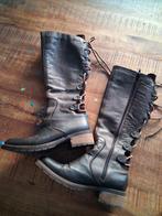 Mexx leren laarzen maat 39, Mexx, Ophalen of Verzenden, Zo goed als nieuw, Hoge laarzen