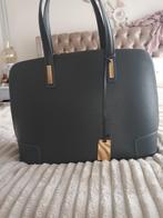 Nieuwe Italiaanse leren handtas/laptoptas, Ophalen of Verzenden, Nieuw, Grijs, Handtas