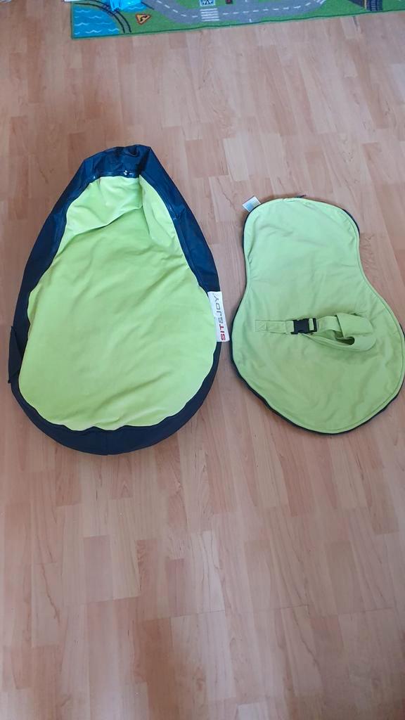 Sit's Joy Zitzak met Gordel, Huis en Inrichting, Zitzakken, Gebruikt, Zitzak, Groen, Ophalen