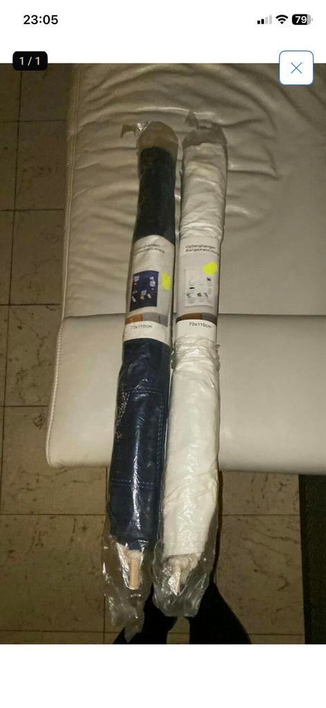 2 opbergzakken, Ophalen, Nieuw