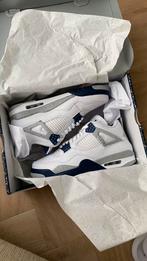 Jordan 4 Midnight Navy maat 41, Kleding | Heren, Wit, Nike, Nieuw, Ophalen of Verzenden