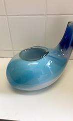 Murano? Vaas - Blauw Wit - 13x30 - Als Nieuw!, Huis en Inrichting, Woonaccessoires | Vazen, Ophalen, Blauw, Minder dan 50 cm, Glas
