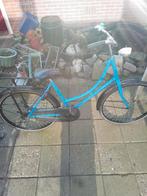 Licht blauwe omafiets, Fietsen en Brommers, Ophalen, Gebruikt