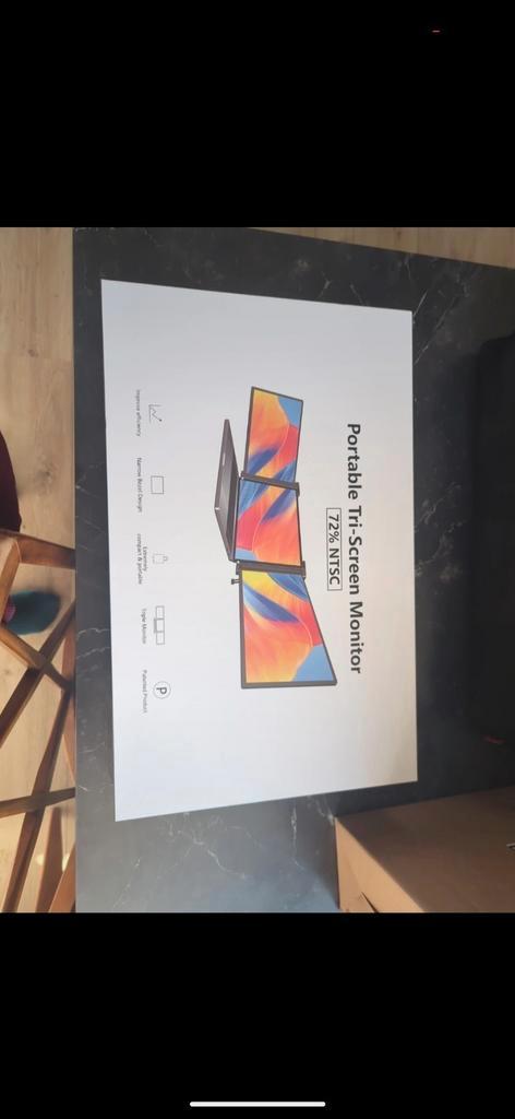 Draaibare monitoren voor aan laptop, Computers en Software, Monitoren, Zo goed als nieuw, 60 Hz of minder, DisplayPort, HDMI, Thunderbolt