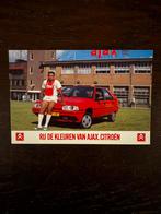 Hennie Meijer Ajax 1987-1988, Verzamelen, Ophalen of Verzenden, Zo goed als nieuw, Ajax, Poster, Plaatje of Sticker