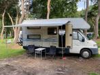 Fiat Ducato 230 gezinscamper 6 zit/slaapplaatsen off-grid, Caravans en Kamperen, Campers, Alkoof, Fiat, Koelkast, Treinzit