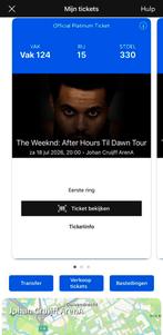 The Weeknd 18 juli, Eén persoon, Juli