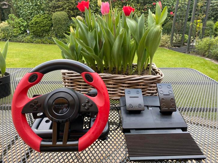 Gaming-stuurwiel van Speedlink Trailblazer, Spelcomputers en Games, Spelcomputers | Xbox | Accessoires, Zo goed als nieuw, Xbox One