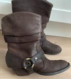 Esprit bruine leren cowboy laarsjes boots bikerlaarsjes 38, Bruin, Lage of Enkellaarzen, Nieuw, Ophalen of Verzenden