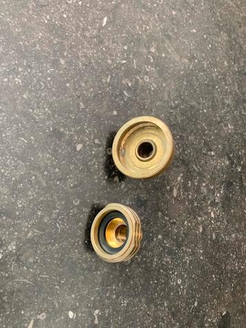 2 stuks lpg nippel vulnippel adapter Frankrijk Duitsland  beschikbaar voor biedingen