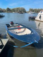 Polyester Bootje mercury 8pk, Watersport en Boten, Ophalen, Gebruikt, Motor en Techniek