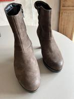 Paul Green enkellaarsje Nubuck mt 5 1/2 in taupe, Ophalen, Overige kleuren, Lage of Enkellaarzen, Zo goed als nieuw