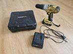 Powerplus Accuboor machine | complete set, 600 watt of meer, Variabele snelheid, Zo goed als nieuw, Ophalen