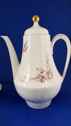 Koffiepot en 4x kop en schotel, Bavaria Scherzer. 6A3, Tweedehands verkoop, Tweedehands verkoop, Gebruikt, Ophalen of Verzenden