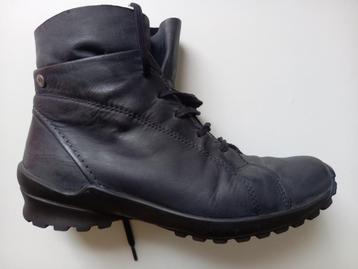 WOLKY pracht donkerblauwe leren schoenen, maat 37 beschikbaar voor biedingen