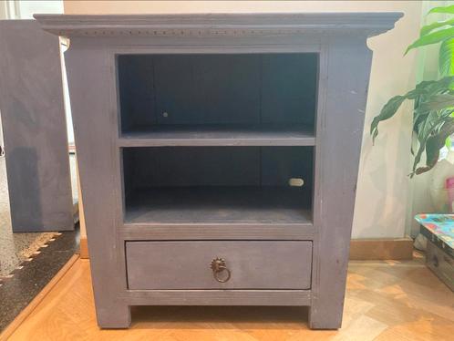Leuk, teak.houten tv kastje, ook te gebruiken als commode, Huis en Inrichting, Kasten | Televisiemeubels, Zo goed als nieuw, Minder dan 100 cm