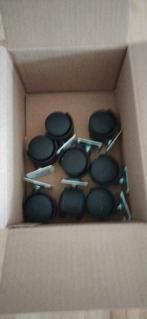 Zwenkwielen (nieuw) 12 stuks, Ophalen, Nieuw