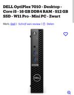 Dell optiplex, Computers en Software, Desktop Pc's, Virtual Reality, Zo goed als nieuw, Dell, SSD