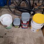 Diverse Emmer Collectie - Gebruikt, Huis en Inrichting, Emmers, Ophalen of Verzenden, Gebruikt, Kunststof, Met deksel