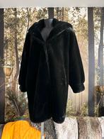 Zwarte faux fur Victory Ltd. Co. jas - Maat 48/50 (M), Zwart, Ophalen of Verzenden, Zo goed als nieuw, Victory