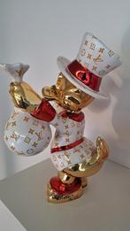 McDuck Scrooge beeld 40cm Louis Vuitton., Antiek en Kunst, Kunst | Beelden en Houtsnijwerken, Ophalen of Verzenden