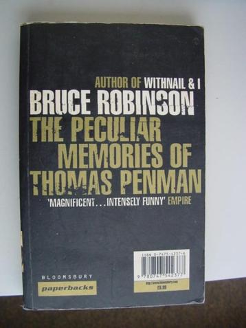 The peculiar memories of Thomas Penman - Bruce Robinson beschikbaar voor biedingen