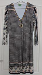 K_ Design jurk maat 44, Kleding | Dames, Maat 38/40 (M), Beige, Ophalen of Verzenden, Lange mouw