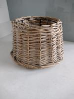 Rotan lampenkap, Huis en Inrichting, 25 tot 50 cm, Rond, Ophalen of Verzenden, Zo goed als nieuw