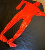 Latex catsuit zwart en rood, Kleding | Heren, Overige Herenkleding, Ophalen of Verzenden, Nieuw