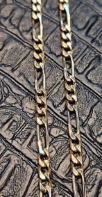 Figaro 18karaat massiefe gouden ketting 72cm lang