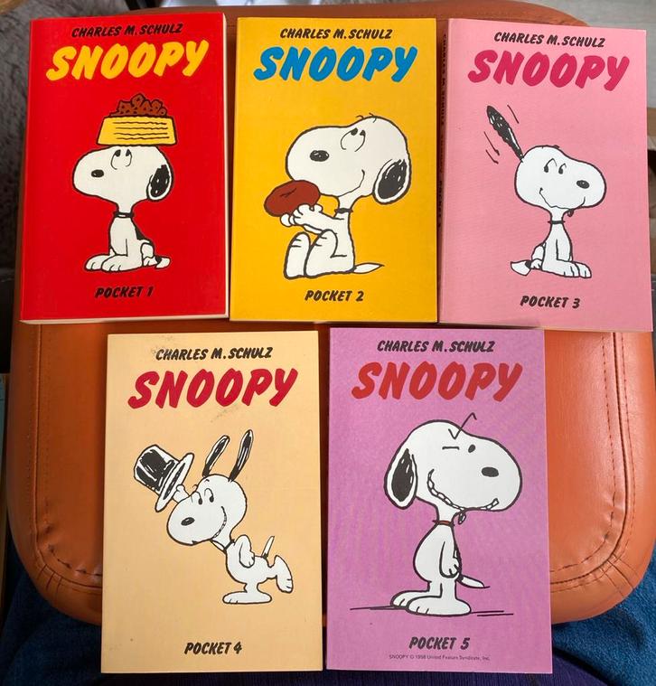 Snoopy Pocket Boeken - Charles M. Schulz, Boeken, Stripboeken, Gelezen, Meerdere stripboeken, Ophalen of Verzenden